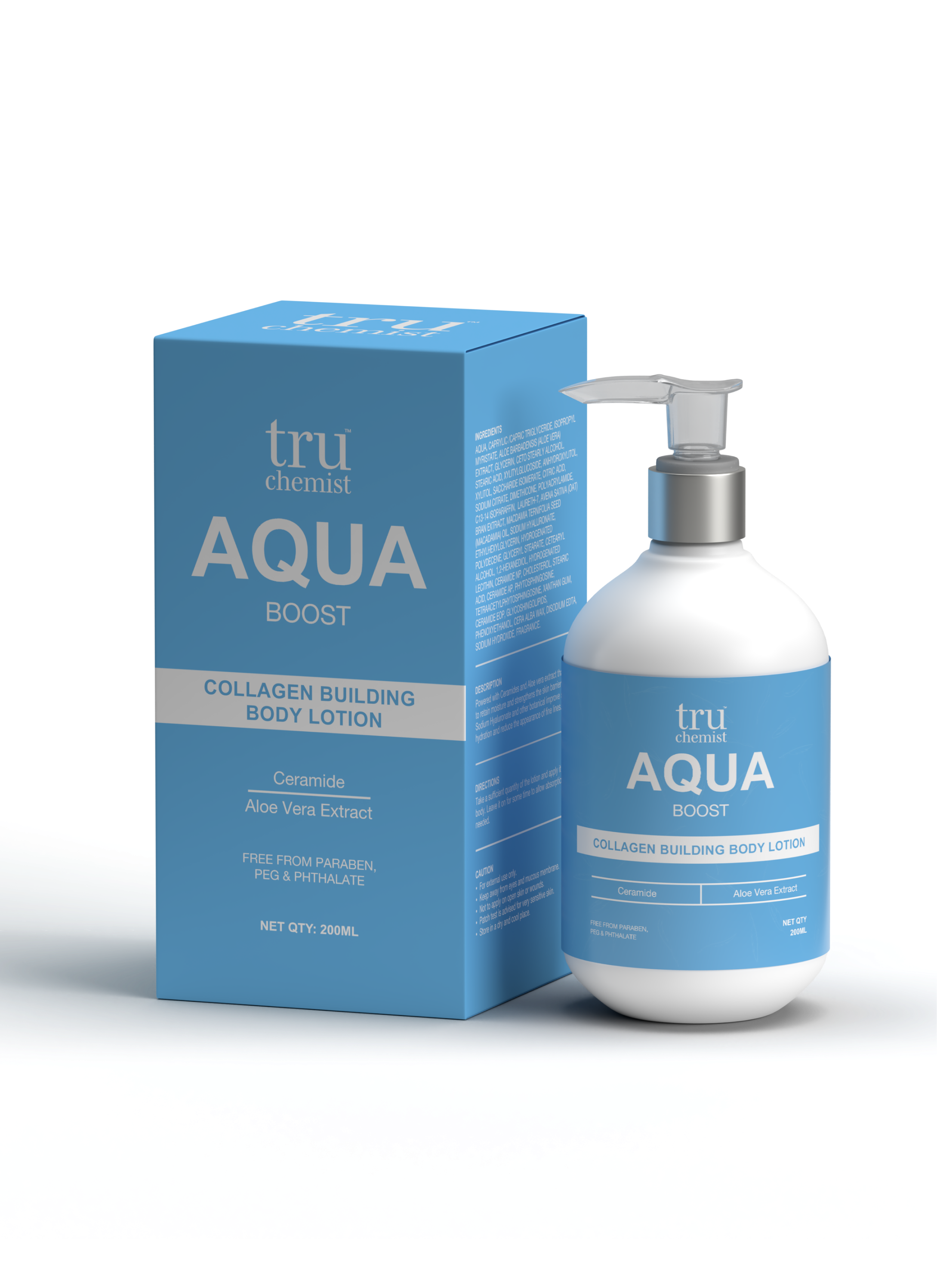 Tru Chemist Aqua Boost Collagen Building Body Lotion